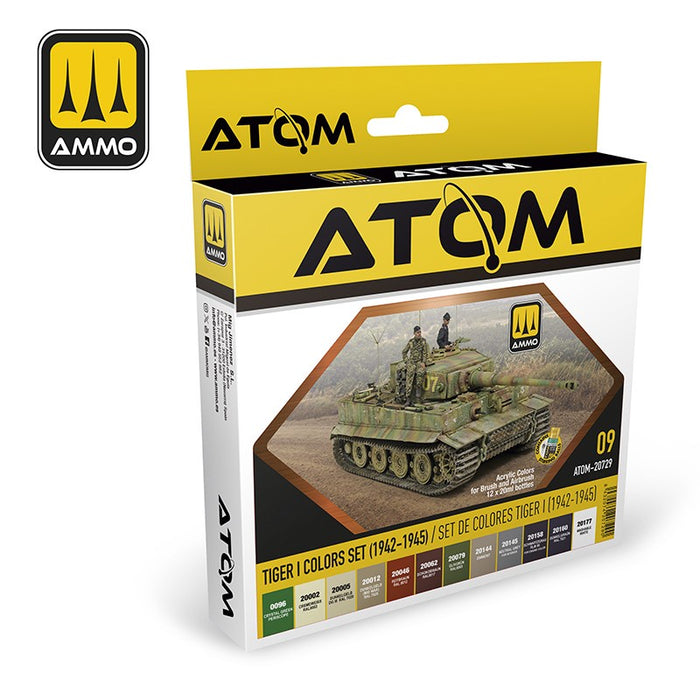 ATOM - 20729 Tiger I Colors (1942-1945) Set