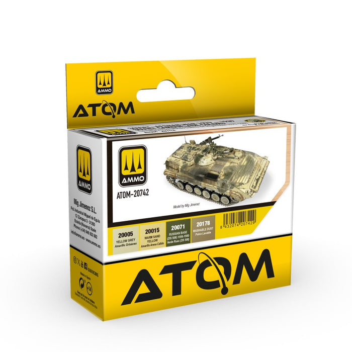 ATOM - 20742 Soviet-Afghan War 1979-89 Soviet Camouflage Colors Set