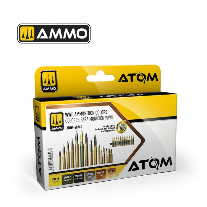 ATOM - 20746 WWII Ammunition Colors