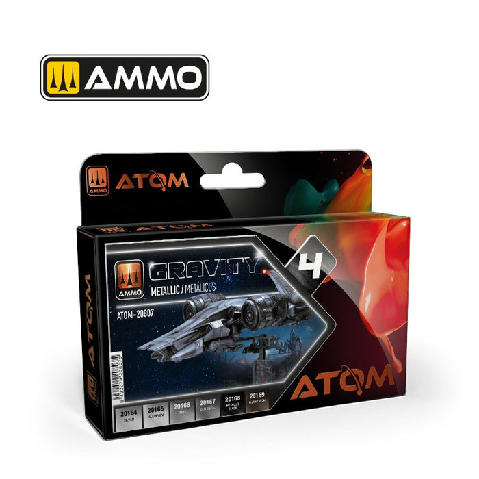 ATOM - 20807 Gravity Set 4 - Metallic