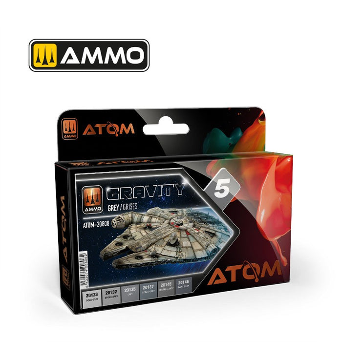 ATOM - 20808 Gravity Set 5 - Grey