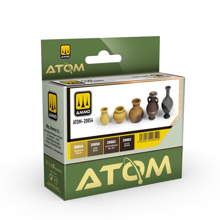 ATOM - 20854 ATOM  Clay Colors Set