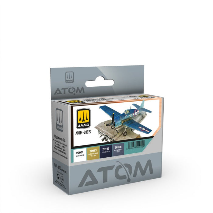 ATOM - 20922 US Navy Aircraft WWII Colors Set