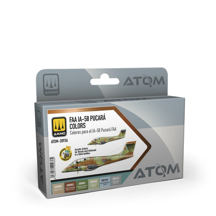ATOM - 20936 FAA IA-58 Pucará Colors Set