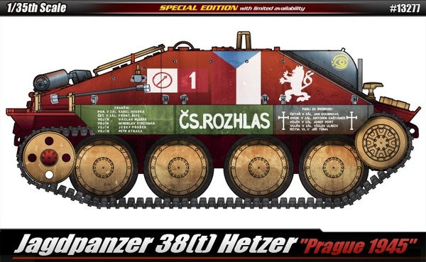 Academy - 1/35 "Prague 1945" Jagdpanzer 38 (t) "Hetzer" last