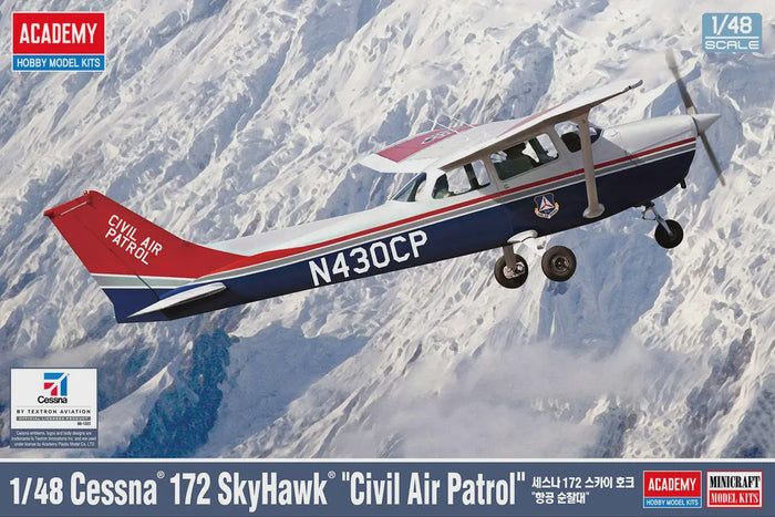 Academy - 1/48 Cessna 172 Skyhawk "Civil Air Patrol"