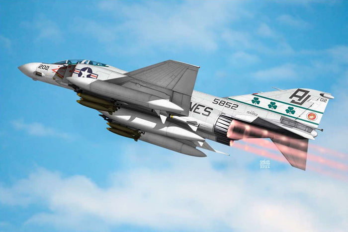 Academy - 1/48 F-4J Phantom II 'VMFA-333 Shamrocks'