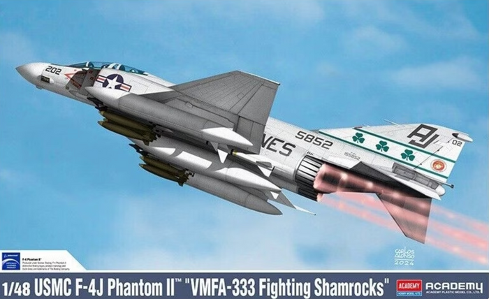 Academy - 1/48 F-4J Phantom II 'VMFA-333 Shamrocks'