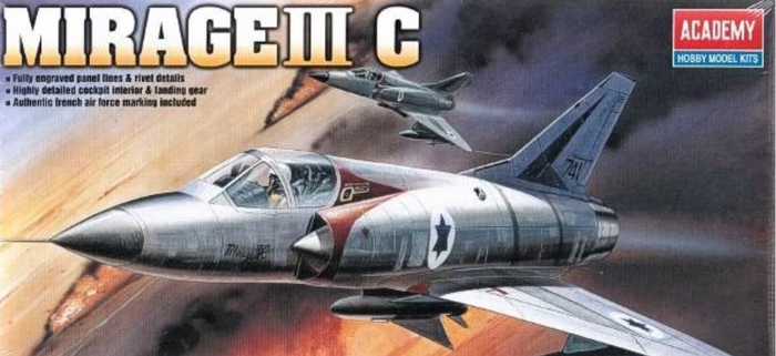 Academy - 1/48 Mirage III-C