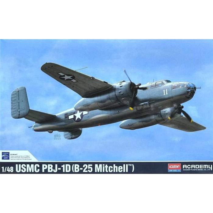 Academy - 1/48 USMC PBJ-1D (B-25 Mitchell)