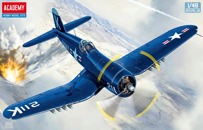 Academy - 1/48 Vought F4U-4 Corsair - Battle of Jangjin Reservoir