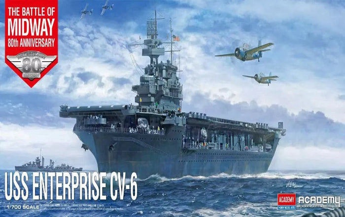 Academy - 1/700 USS Enterprise Battle of Midway