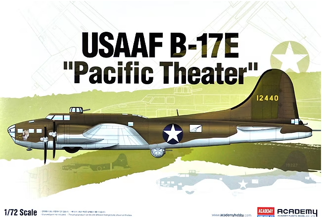 Academy - 1/72 B-17E Pacific Theater