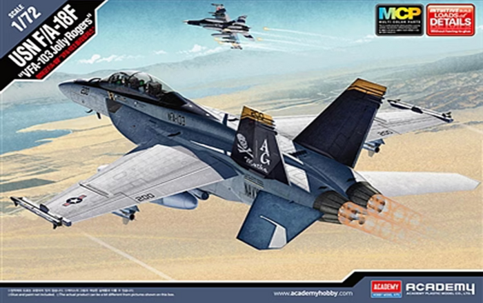 Academy - 1/72 F/A-18F  Vf-103 (MULTI Coloured)