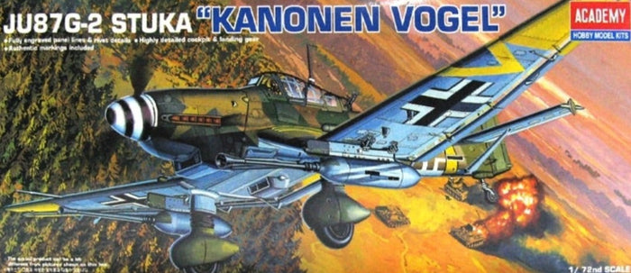 Academy - 1/72 JU87g-2 Stuka "Kannonen V