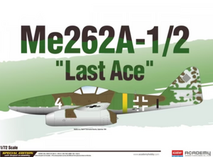Academy - 1/72 Me-262A-1/2 Last Ace (Special Ed.)