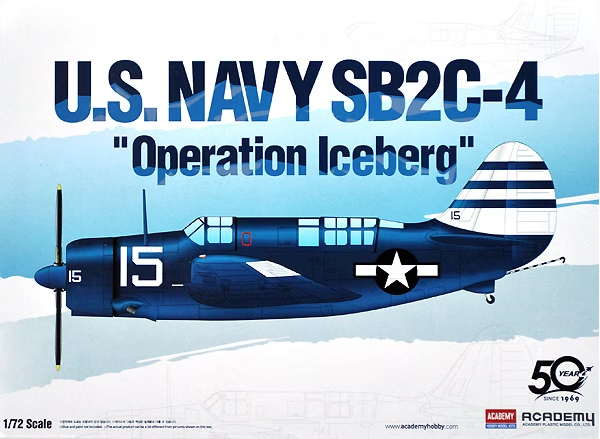 Academy - 1/72 U.S. SB2C-4 - Operation Iceburg (Special Ed.)