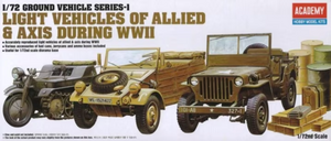 Academy - 1/72 WWII Ground Vehicle Set