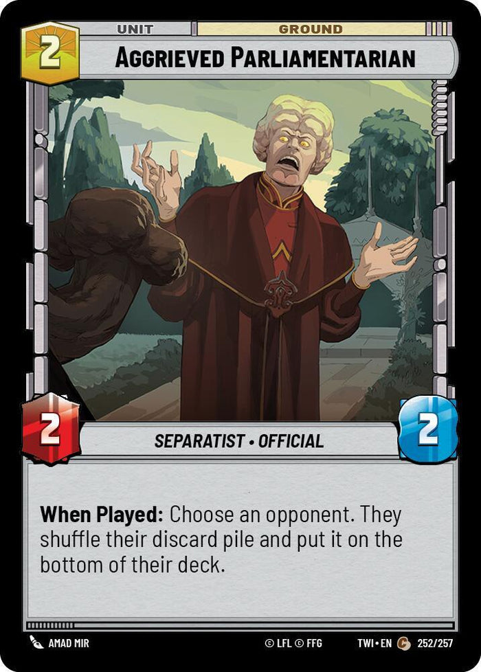 SWU - Aggrieved Parliamentarian (252/257)