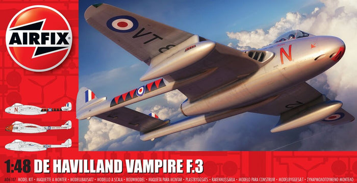 Airfix - 1/48 De Havilland Vampire F.3