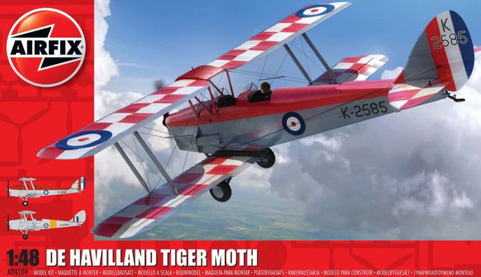 Airfix - 1/48 de Havilland D.H.82a Tiger Moth