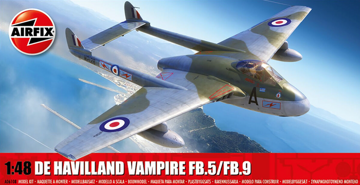 Airfix - 1/48 de Havilland Vampire FB.5/FB.9