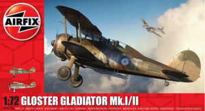 Kit of Airfix - 1/72 Gladiator MK.I/MK.II