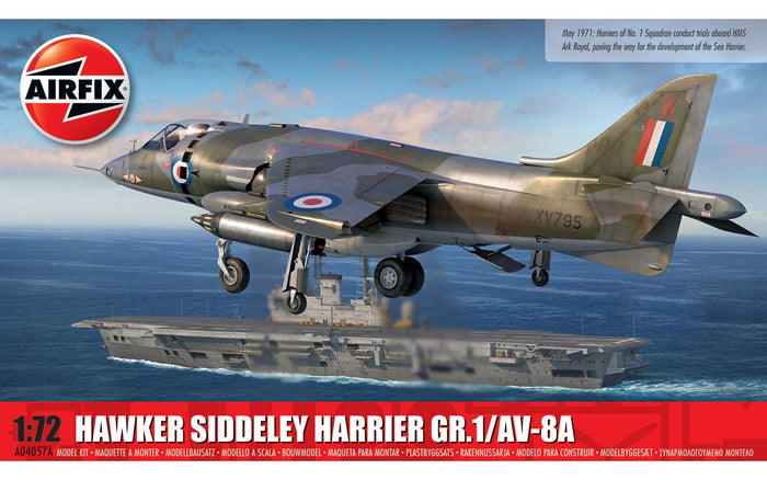 Airfix - 1/72 Hawker Siddeley Harrier Gr.1 / AV-8 A