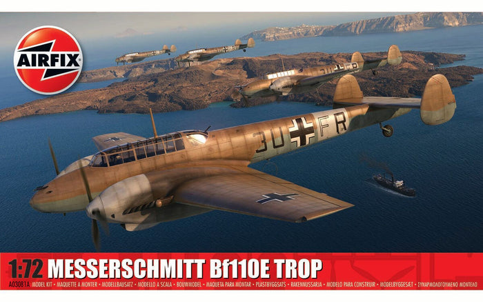 Airfix - 1/72 Messerschmitt Bf 110E/E-2 TROP