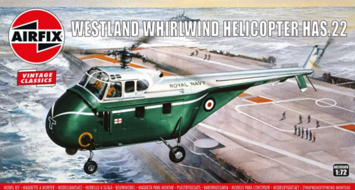 Airfix - 1/72 Westland Whirlwind Helicopter