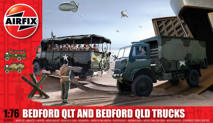 Airfix - 1/76 Bedford Qlt & Qld Trucks