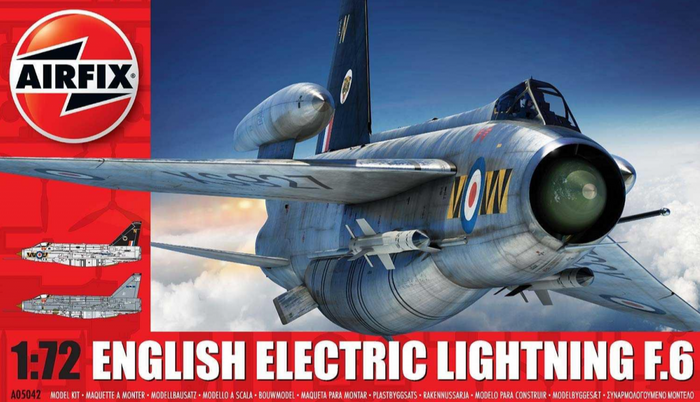 Airfix - 1/72 English Electric Lightning F.6