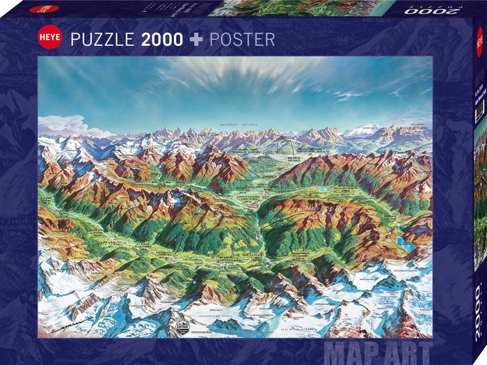 Heye - Alpine Mountain World (2000 pieces)