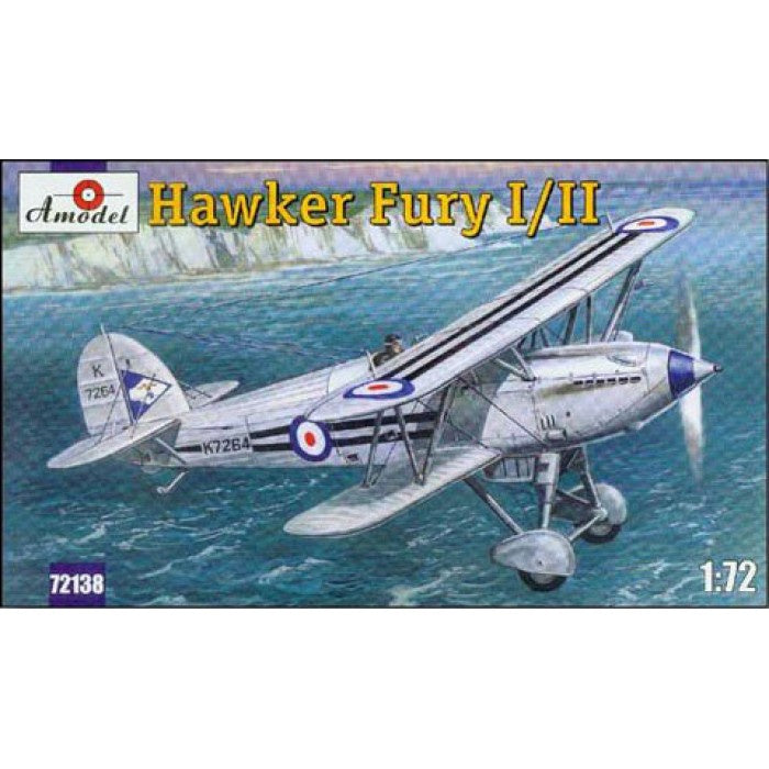 Amodel - 1/72 Hawker Fury I/II USAF Fighter