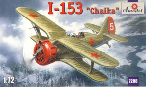 Kit of 1/72 I-153 Chaika