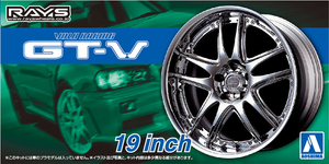 Aoshima - 1/24 Volk Racing GT-V 19inch