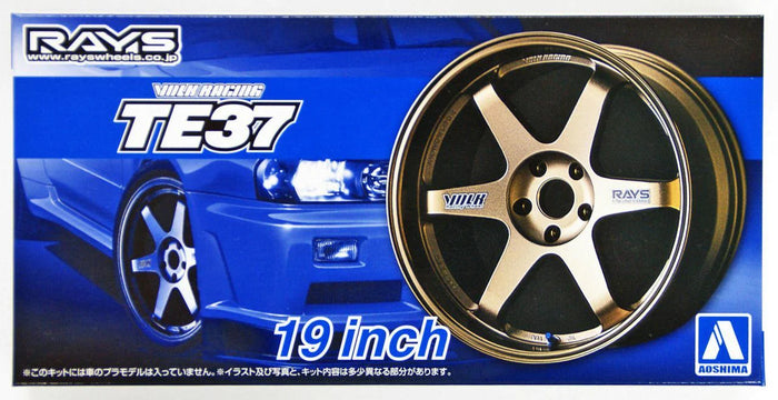 Aoshima - 1/24 Volk Racing TE37 19inch