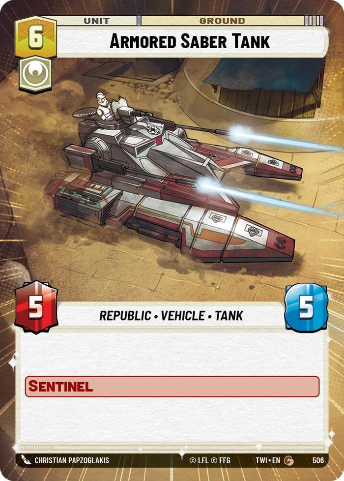 SWU - Armored Saber Tank (506) (Foil)