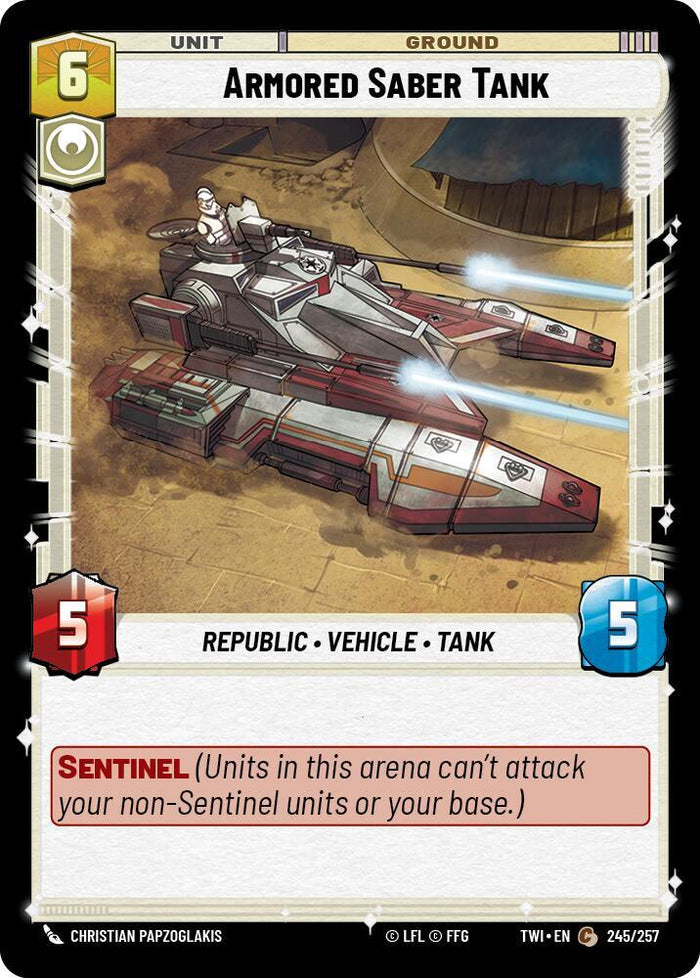 SWU - Armored Saber Tank (245/257)
