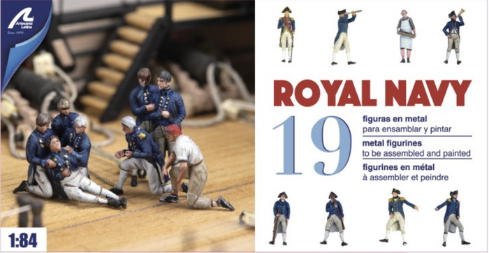 Artesania - Die-Cast Figurines - Royal Navy Officers 1/84 (19)