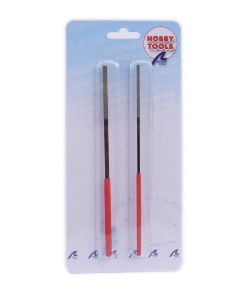 Artesania - Set of 2 Precision Diamond Wedge Files - 3 and 5 mm Wide