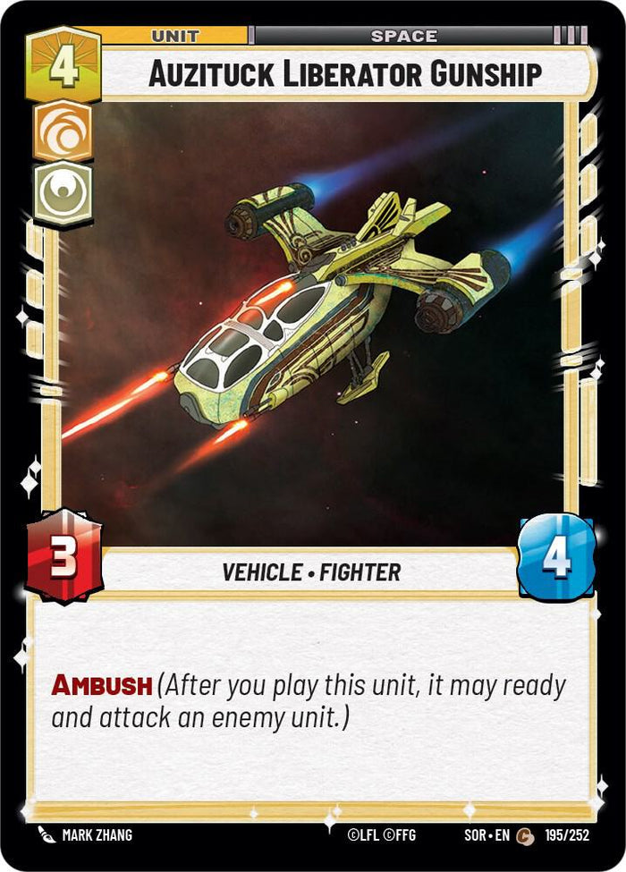 SWU - Auzituck Liberator Gunship (195/252) (Foil)