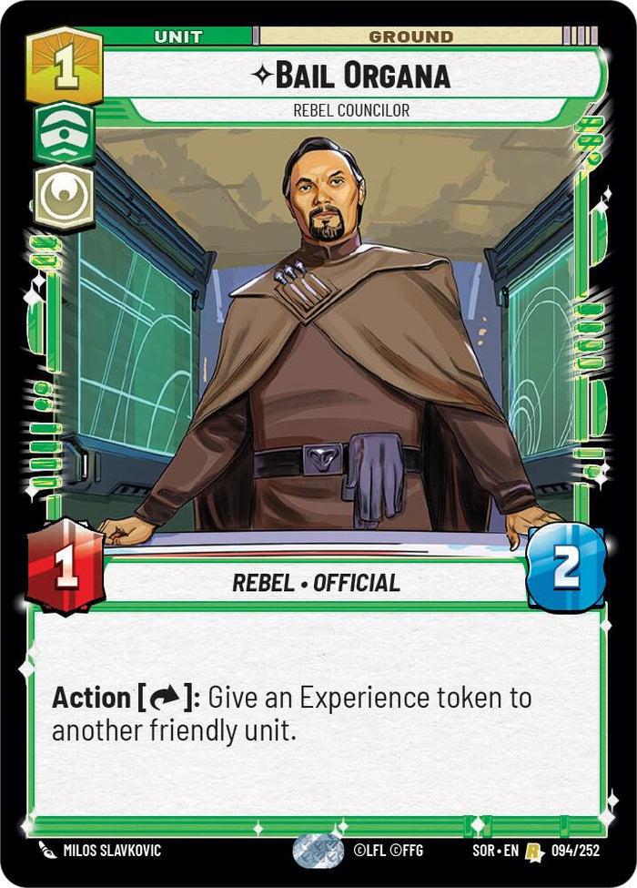 SWU - Bail Organa - Rebel Councilor (094/252)