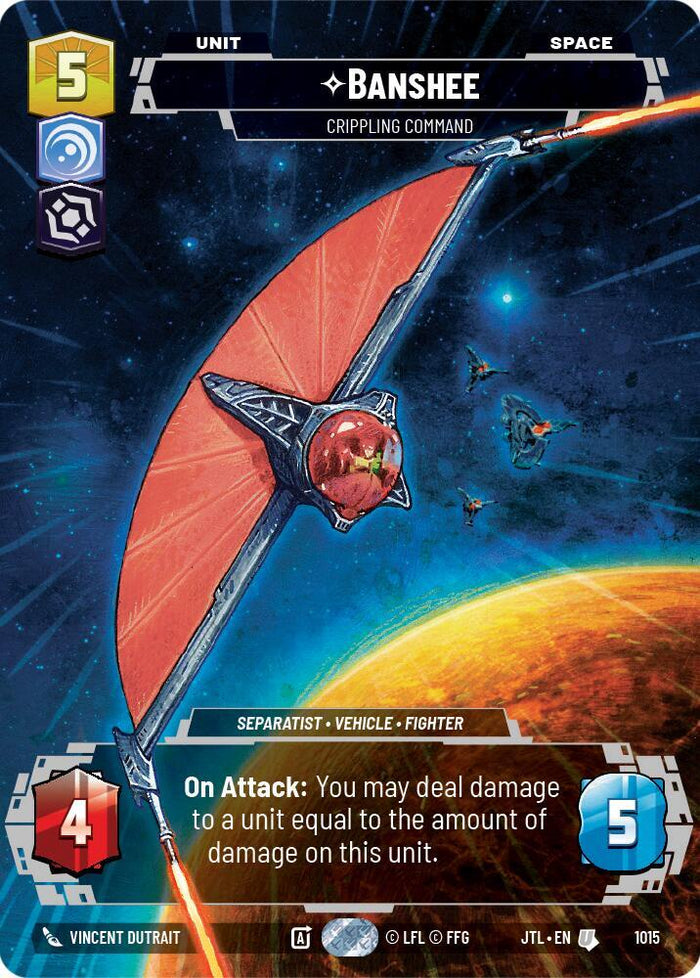 SWU - Banshee - Crippling Command  (1015) (Prestige)