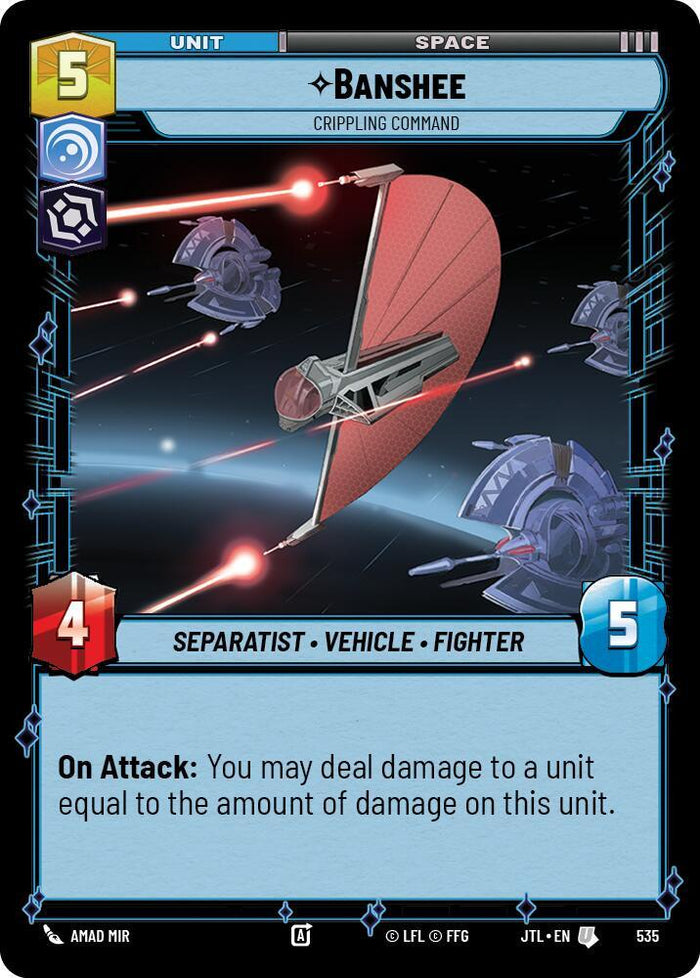 SWU - Banshee - Crippling Command  (535) (Foil)