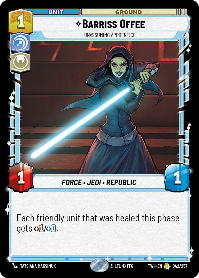 SWU - Barriss Offee - Unassuming Apprentice (042/257)