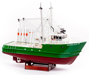 Finished model of the Billing Boats - Andrea Gail BB (Wood Hull) 1/60