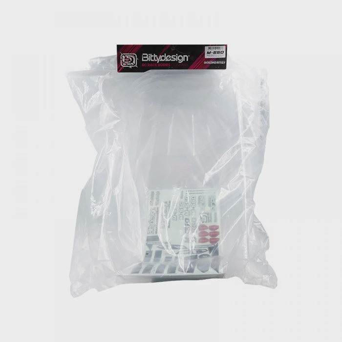 Bittydesign - M-550 No Prep Street Clear Body Set