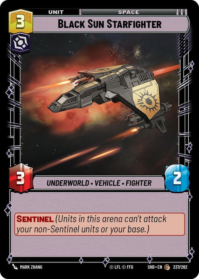 SWU - Black Sun Starfighter (237/262) (Foil)