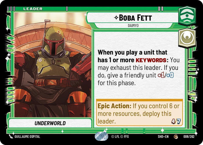 SWU - Boba Fett - Daimyo (008/262)